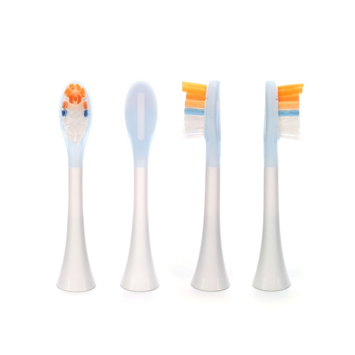 Replacement Brush Head with Silicone Material